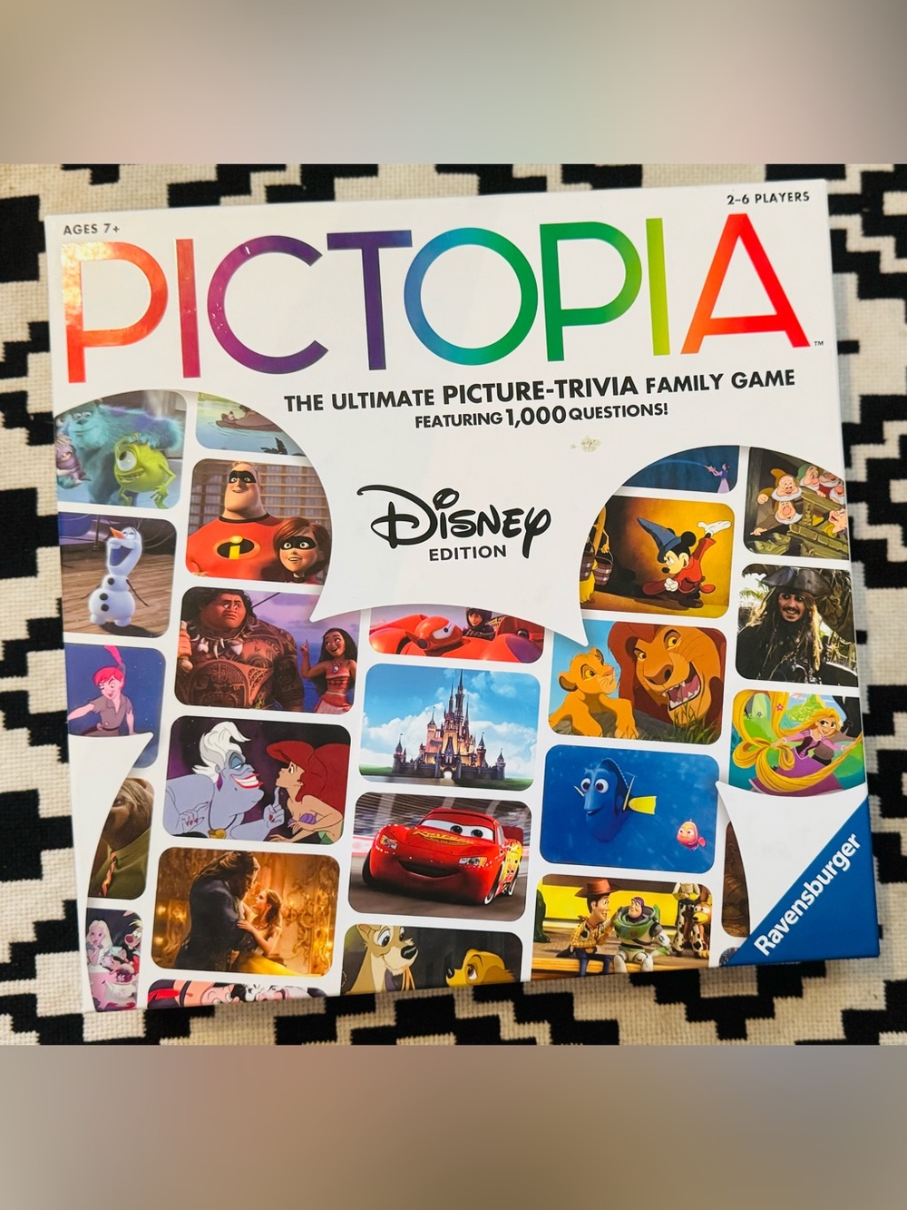 Topia Pictopia Disney Edition Board Game - Multicolor